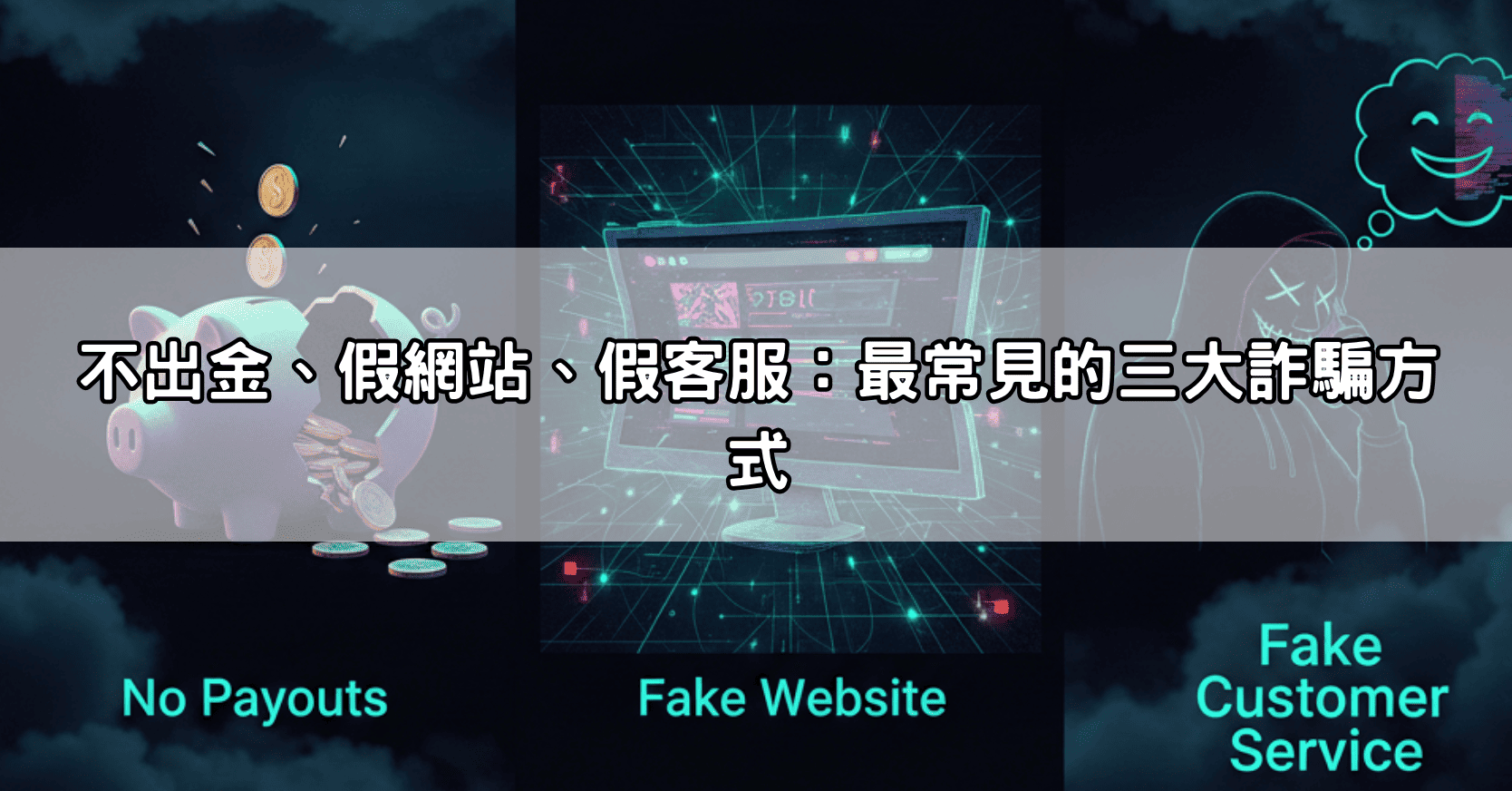 不出金、假網站、假客服:最常見的三大詐騙方式